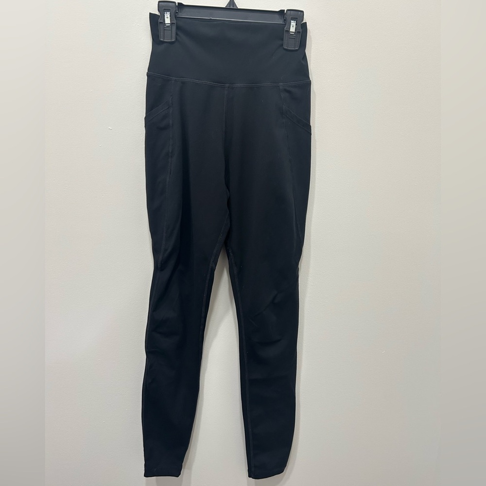 Alphalete Leggings Size XS Black Women’s Super‎ Soft 27 Inseam High Rise Yoga